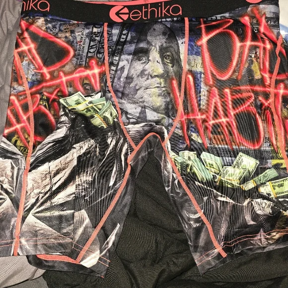 Ethika Men's Underwear Boxer Brief The Alternate ,Button , Stretch Band, 2Xl - Picture 2 of 7